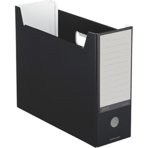 コクヨ　ファイルボックス（ＮＥＯＳ）　Ａ４ヨコ　背幅１０２ｍｍ　ブラック　Ａ４－ＮＥＬＦ－Ｄ　１セット（１０冊）1