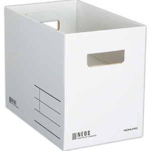 コクヨ　収納ボックス（ＮＥＯＳ）　Ｍサイズ　ホワイト　Ａ４－ＮＥＭＢ－Ｗ　１セット（１０個）1