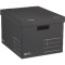 コクヨ　収納ボックス（ＮＥＯＳ）　Ｌサイズ　フタ付き　ブラック　Ａ４－ＮＥＬＢ－Ｄ　１セット（１０個）
