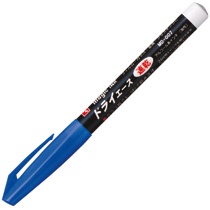 寺西化学　油性速乾マーカー　マジックインキ　ドライエース　青　ＭＤ－００７－Ｔ３　１セット（１０本）1