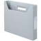 プラス　デジャヴカラーズシリーズ　ボックスファイル　スリム　Ａ４ヨコ　背幅５０ｍｍ　シルバーグレイ　ＦＬ－０２２ＢＦ　１セット（１０冊）