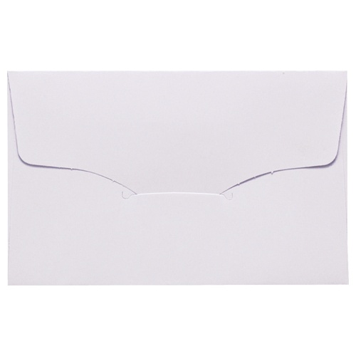 名刺型封筒　１１２×７０ｍｍ　１００ｇ／ｍ２　白　１セット（１００枚：１０枚×１０パック）1