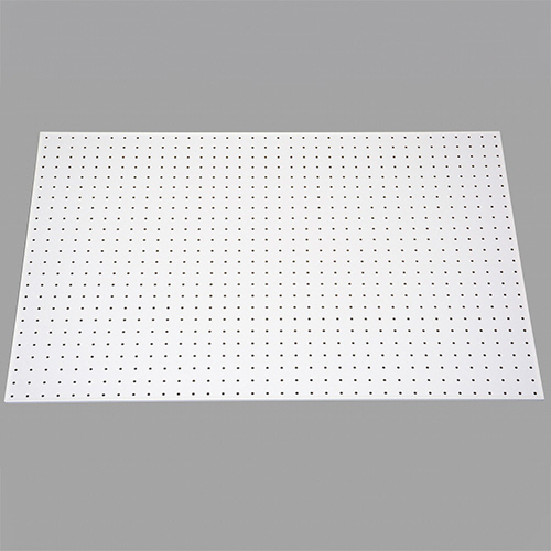 たのめーる】光 パンチングボード フレーム付 (約600×900mm) 白
