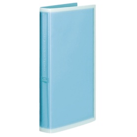 コクヨ　ポシェットアルバム（コロレー）固定式　Ａ４スリム（３段厚型）　台紙５０枚　ブルー　ア－ＮＰＶ３０Ｂ　１セット（５冊）