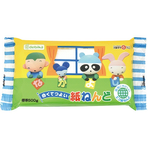 デビカ　紙ねんど　標準５００ｇ　０９０１０１　１セット（３０個）1