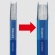 コクヨ　クリヤーブック（Ｇｌａｓｓｅｌｅ）　固定式・背ポケット　Ａ４タテ　１００ポケット　背幅５６－７１ｍｍ　ブルー　ラ－ＧＬＢ１００Ｂ　１セット（４冊）2