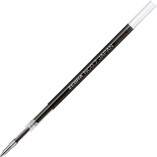 ゼブラ　油性ボールペン替芯　ＮＣ－０．７芯　黒　ＲＮＣ７－ＢＫ　１セット（１０本）1