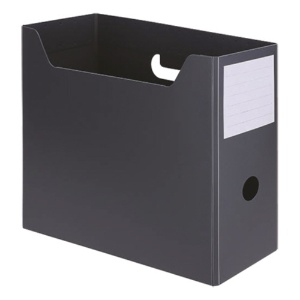 ＴＡＮＯＳＥＥ　ＰＰ製ボックスファイル（組み立て式）　Ａ４ヨコ　背幅１０３ｍｍ　グレー　１セット（１０個）1