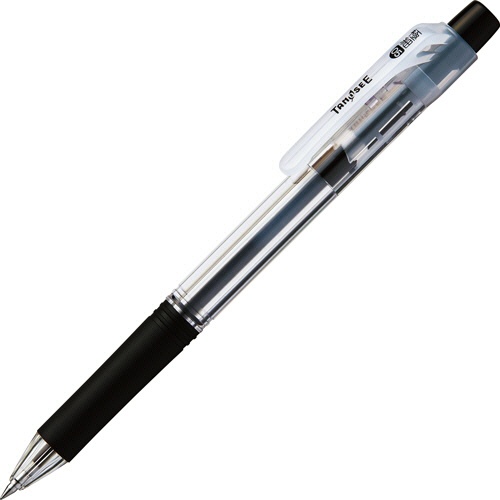 ＴＡＮＯＳＥＥ　ノック式油性ボールペン　ロング芯タイプ　０．５ｍｍ　黒　１セット（１０本）1