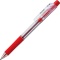 ＴＡＮＯＳＥＥ　ノック式油性ボールペン　ロング芯タイプ　１．０ｍｍ　赤　１セット（１０本）
