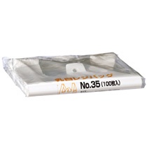 ＴＡＮＯＳＥＥ　乳白レジ袋　３５号　ヨコ２６５×タテ５４０×マチ幅１３０ｍｍ　１セット（１０００枚：１００枚×１０パック）1