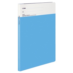 コクヨ　フラットファイル（ｄｅｓｉｇｎ－ｓｅｌｅｃｔ）　ライトカラー　Ａ４タテ　１５０枚収容　背幅１８ｍｍ　薄青　フ－ＣＰ１０－３ＬＢ　１セット（１０冊）