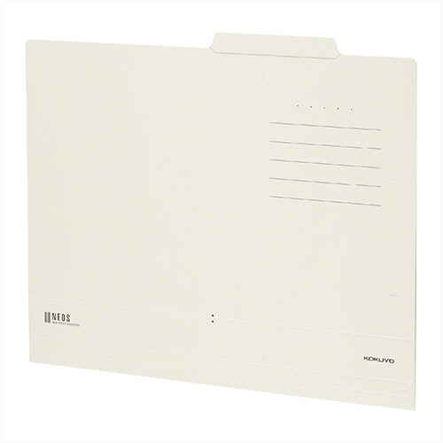 コクヨ　個別フォルダー（ＮＥＯＳ）　Ａ４　オフホワイト　Ａ４－ＮＥＩＦ－Ｗ　１セット（１０冊）1