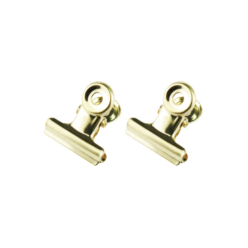 送料無料 日本 たのめーる】ミツヤ 口幅18mm 豆 目玉クリップ 金のツレテッテ テープ・結束具