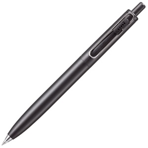 三菱鉛筆　ゲルインクボールペン　ユニボール　ワンＦ　０．３８ｍｍ　黒　（軸色：Ｆブラック（消炭））　ＵＭＮＳＦ３８Ｆ．２４　１セット（１０本）1