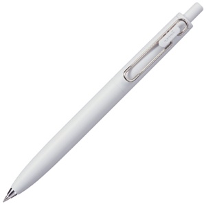 三菱鉛筆　ゲルインクボールペン　ユニボール　ワンＦ　０．３８ｍｍ　黒　（軸色：Ｆグレー（無垢））　ＵＭＮＳＦ３８Ｆ．３７　１セット（１０本）1