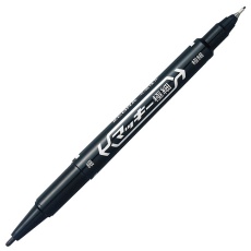 たのめーる ゼブラ 油性マーカー マッキー極細 丸芯細字 極細 黒 Mo 1 Mc Bk 1本の通販
