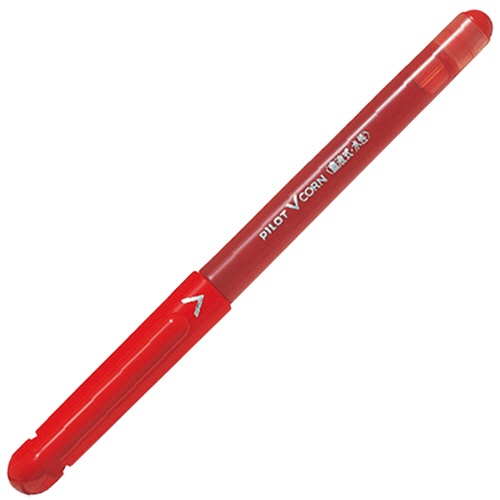 パイロット　水性ボールペン　Ｖコーン　極細０．５ｍｍ　レッド　ＬＶＥ－１０ＥＦ－Ｒ　１セット（１０本）1