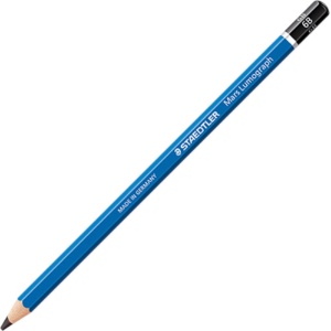ステッドラー　マルス　ルモグラフ　製図用高級鉛筆　６Ｂ　１００－６Ｂ　１ダース（１２本）1