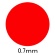 セーラー万年筆　油性ボールペン替芯００５５　０．７ｍｍ　赤　１８－００５５－２３０　１セット（２０本）2