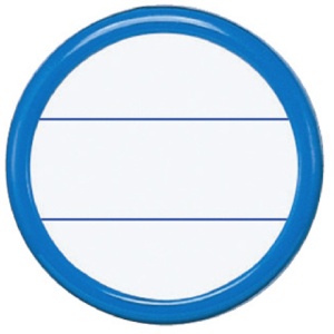 コクヨ　丸型名札　表示面直径４０ｍｍ　青　ナフ－１５Ｂ　１セット（５０個）1