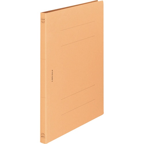 ライオン事務器　フラットファイル（環境）　樹脂押え具　Ａ４タテ　１５０枚収容　背幅１８ｍｍ　黄　Ａ－５１７ＫＡ４Ｓ　１セット（１０冊）1