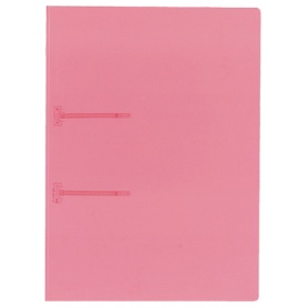 コクヨ　ファスナーファイル（クリヤーカラー）　Ａ４タテ　２穴　９０枚収容　ピンク　フ－Ｐ１７０Ｐ　１セット（２０冊）