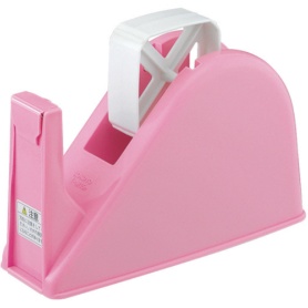 コクヨ　テープカッター　Ｗ７７×Ｄ１７５×Ｈ１０３ｍｍ　ピンク　Ｔ－Ｍ１５Ｐ　１セット（１０台）