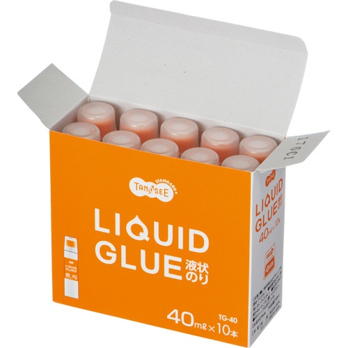 ＴＡＮＯＳＥＥ　液状のり　４０ｍＬ　１セット（１０本）3