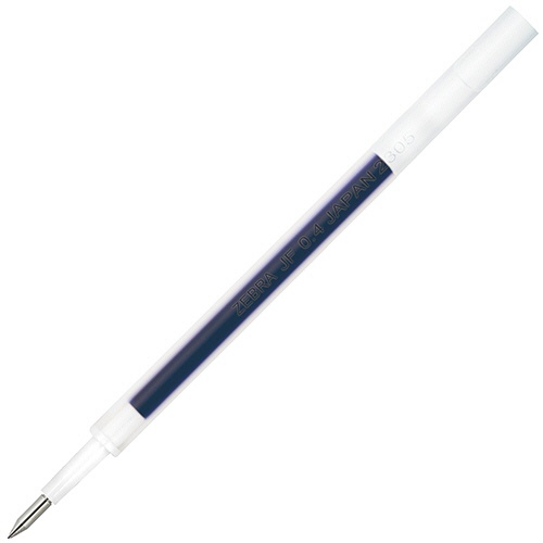 ゼブラ　ジェルボールペン替芯　ＪＦ－０．４芯　青　サラサ用　ＲＪＦ４－ＢＬ　１セット（１０本）1