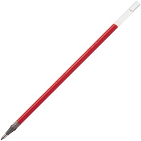 ぺんてる　ゲルインクボールペン替芯　０.５ｍｍ　赤　ハイブリッド用　ＫＦ５－Ｂ　１セット（１０本）