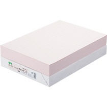 ＴＡＮＯＳＥＥ　αエコカラーペーパーＩＩ　Ｂ４　ライトピンク　１セット（２５００枚：５００枚×５冊）1