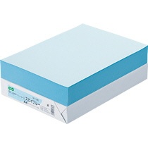 ＴＡＮＯＳＥＥ　αエコカラーペーパーＩＩ　Ａ４　スカイブルー　１セット（２５００枚：５００枚×５冊）1