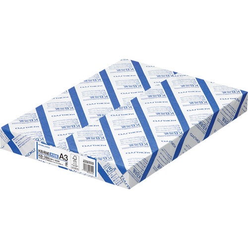 コクヨ　ＫＢ用紙（共用紙）　Ａ３　ＫＢ－３８Ｎ　１箱（１５００枚：５００枚×３冊）1