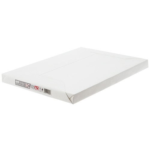 ＴＡＮＯＳＥＥ　αエコペーパー　タイプＦＣ　Ａ３　厚口　１０５ｇ　１セット（１０００枚：２５０枚×４冊）1
