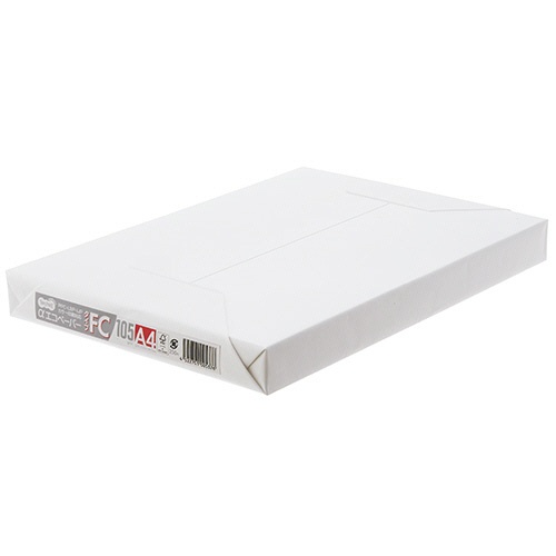 ＴＡＮＯＳＥＥ　αエコペーパー　タイプＦＣ　Ａ４　厚口　１０５ｇ　１セット（１５００枚：２５０枚×６冊）1