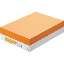 ＴＡＮＯＳＥＥ　αエコカラーペーパーＩＩ　Ｂ４　オレンジ　１セット（２５００枚：５００枚×５冊）1