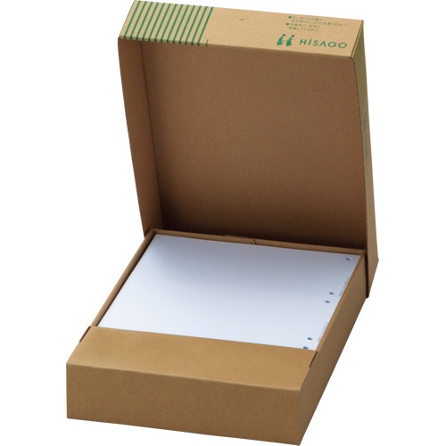 ＴＡＮＯＳＥＥ　マルチプリンタ帳票（ＦＳＣ森林認証紙）　Ａ４白紙　タテ２面　１セット（１０００枚：５００枚×２箱）3