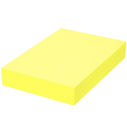 ＴＡＮＯＳＥＥ　αエコカラーペーパーII　Ｂ５　シトラスイエロー　１セット（２５００枚：５００枚×５冊）1