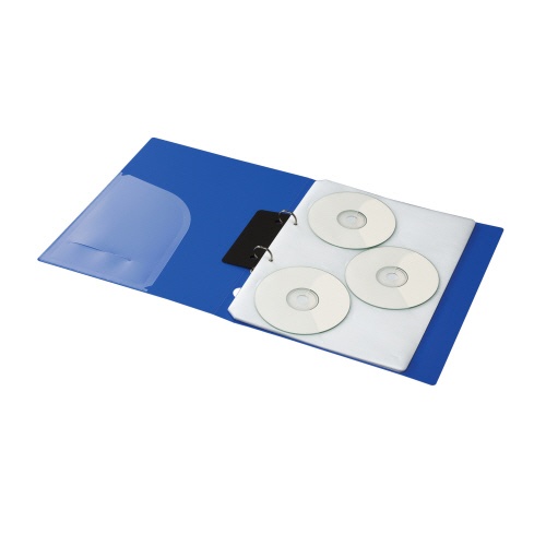 コクヨ　ＣＤ／ＤＶＤポケット　Ａ４タテ　２穴　両面６ポケット　ＥＤＢ－Ａ２７５　１セット（３０枚：３枚×１０パック）3