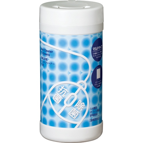 ＴＡＮＯＳＥＥ　ＯＡクリーナー　ウェットティッシュ　ボトルタイプ　１セット（４２０枚：７０枚×６個）1