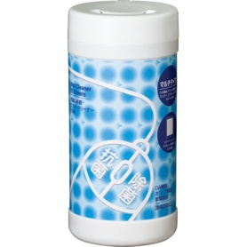 【たのめーる】TANOSEE OAクリーナー ウェットティッシュ ボトルタイプ 1セット(840枚:70枚×12個)の通販
