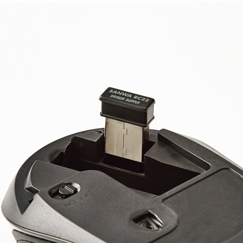 ＴＡＮＯＳＥＥ　サンワサプライ　ブルーＬＥＤワイヤレスマウス（５ボタン）　ブラック　ＭＡ－ＴＭＷＢＬ１０ＢＫ　１セット（１０個）2