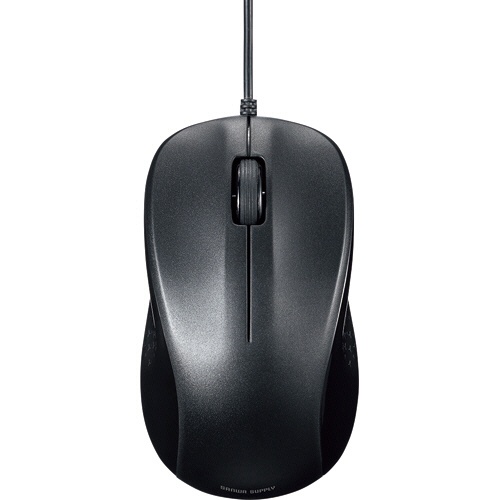 ＴＡＮＯＳＥＥ　サンワサプライ　有線光学式マウス（抗菌タイプ）　ブラック　ＭＡ－ＴＭＲ７ＢＫ　１セット（５個）1