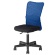 不二貿易　メッシュバックチェアー　ハンターII　肘なし　ブルー　ＨＦ－３８ＢＬ　１セット（４脚）1