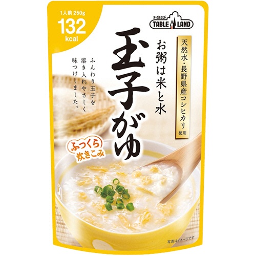 丸善食品工業　テーブルランド　玉子がゆ　２５０ｇ／パック　１セット（１２パック）1