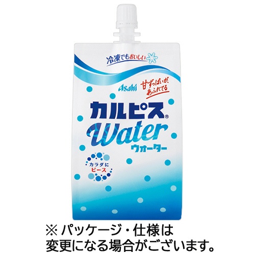 アサヒ飲料　カルピスウォーター　３００ｇ　パウチ（口栓付）　１セット（６０本：３０本×２ケース）1