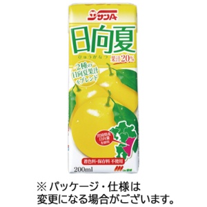 宮崎県農協果汁　サンＡ　日向夏ドリンク　２００ｍｌ　紙パック　１ケース（２４本）1