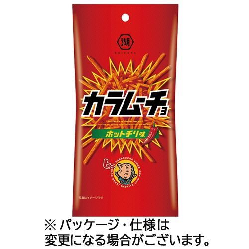 湖池屋　スリムバッグ　スティックカラムーチョ　ホットチリ味　３４ｇ　１セット（６パック）1