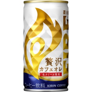 キリンビバレッジ　ファイア　贅沢カフェオレ　１８５ｇ　缶　１ケース（３０本）1